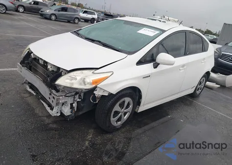 2013 Toyota Prius Three из США, поврежденный, VIN JTDKN3DU3D0347773